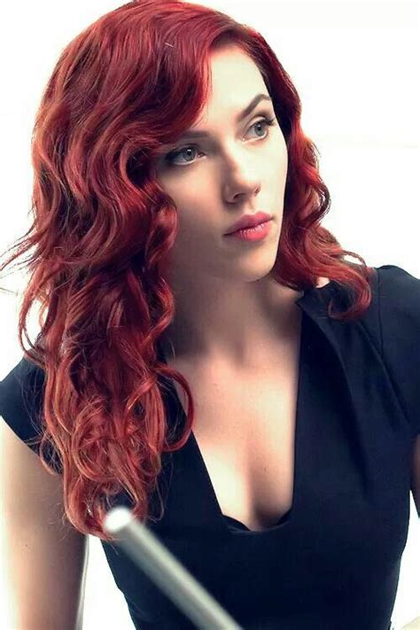 Red hair | Scarlett johansson, Black widow scarlett, Celebrities