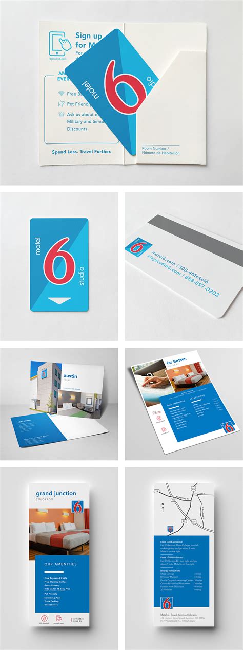 Motel 6 Property Materials on Behance