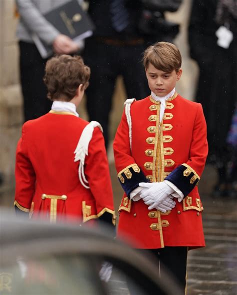 Prince George's Coronation Outfit | Princess Charlotte's Coronation Outfit by Alexander McQueen ...