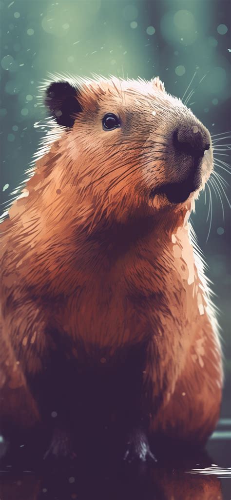 Capybara Art Wallpapers - Cool Capybara Wallpaper for iPhone 4k