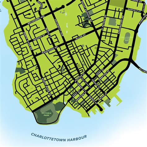 Charlottetown Map Print – Jelly Brothers