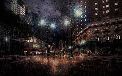 4K New York City Rain Wallpapers - Top Free 4K New York City Rain Backgrounds - WallpaperAccess