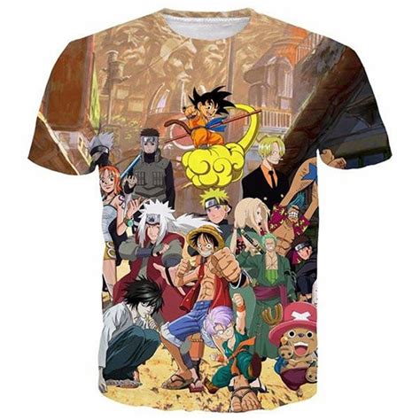 Anime T Shirt - Limited Edition T Shirt - Wear Your Favorite Anime.