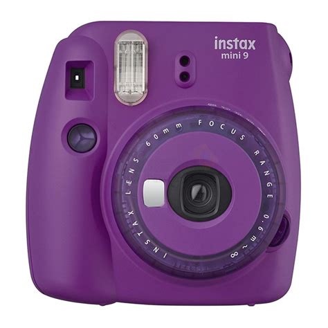 Fujifilm Instax Mini 9 Camera (Clear Purple) + Mystery Gift