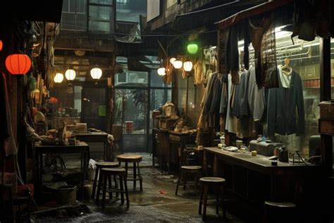 Old Tailor Shop Inside Kowloon Walled City