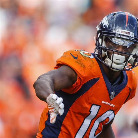 Emmanuel Sanders on Potentially Restructuring Broncos Contract: 'No Way ...