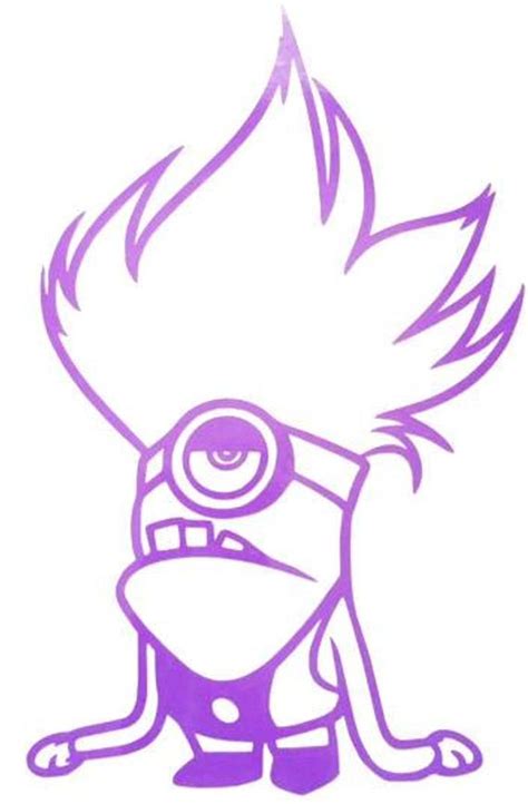 Purple Minion Drawing | Free download on ClipArtMag