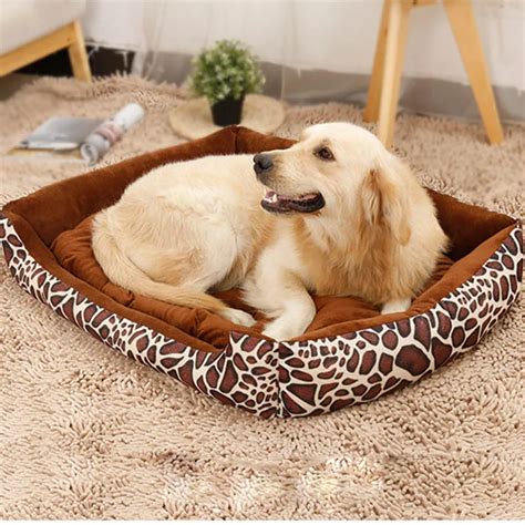 Large Dog Beds for Large Dogs Soft Pet Bed Warm Dog Kennel Blanket ...