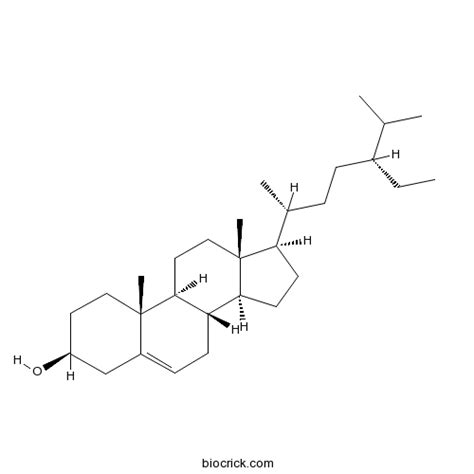 Beta-Sitosterol | CAS:83-46-5 | Steroids | High Purity | Manufacturer BioCrick