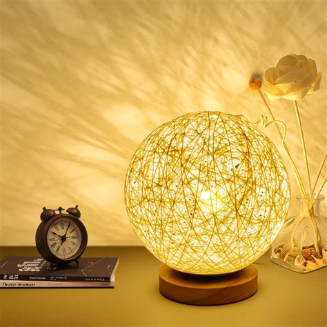 AIMENGTE Novelty Night light 220V EU Plug Dimmable decorative Table Desk lamp for bed room ...