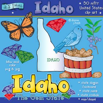 Idaho State Symbols Teaching Resources | TPT