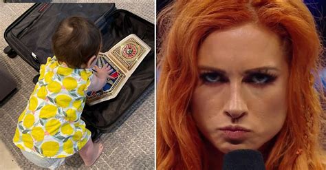 WWE News: Becky Lynch's former rival reacts to her daughter's photo