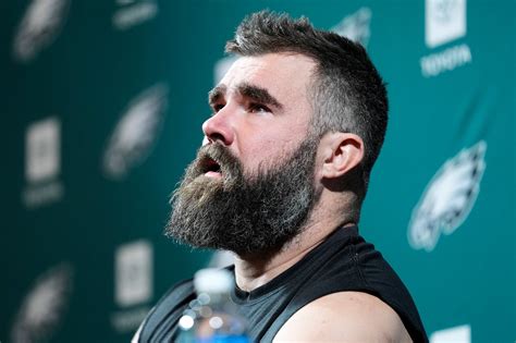 Jason Kelce Normalizes Crying at Retirement News Conference - The New York Times