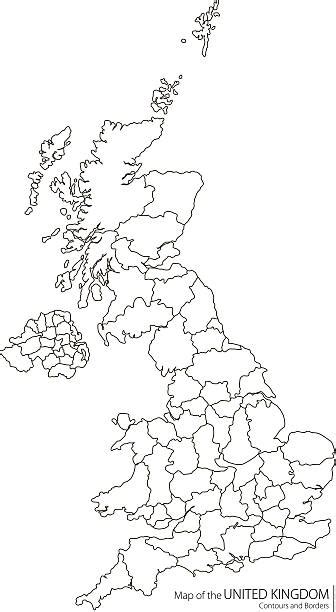 Clip Art Of Scotland Map Outline Illustrations, Royalty-Free Vector Graphics & Clip Art - iStock