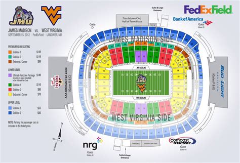 Tickets for JMU vs. WVU at FedEx on Sale Thursday | JMU Sports Blog