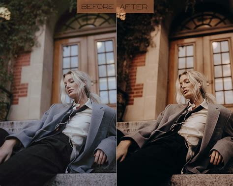 15 Warm Tones Portrait Lightroom Mobile & Desktop Presets - FilterGrade