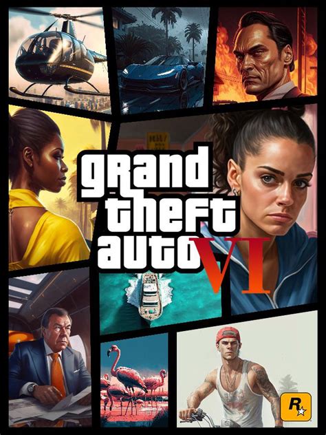 thanks to AI, created a concept cover art for GTA VI : r/GTA6