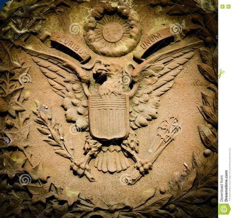 US Coat of Arms stock photo. Image of america, architecture - 23163864