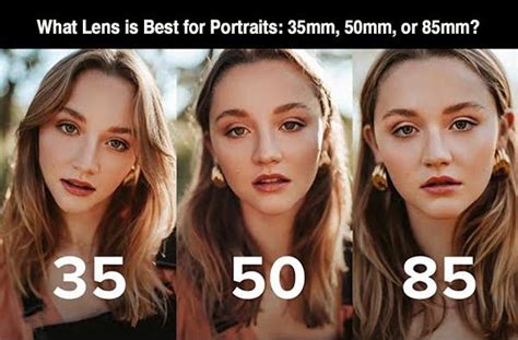 What’s the Best Lens for Portraiture: 35mm, 50mm, or 85mm? (VIDEO ...