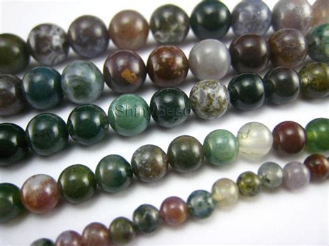 Indian agate/fancy jasper round bead 12mm 15 inch strand | ShinyBead--gemstone beads, jewelry ...