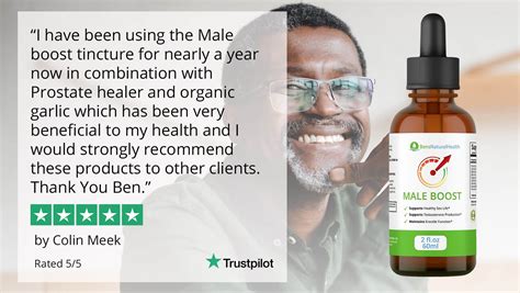 Natural Viagra For Men: Male Boost Tincture - Ben's Natural Health