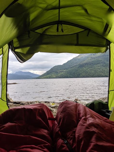 Wild camping on Loch Lomond, Scotland : r/camping