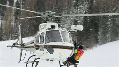 Avalanche buries backcountry skier in Utah before dramatic rescue ...