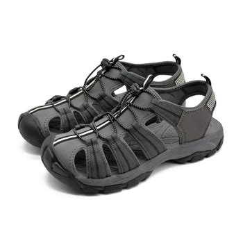 New Style Toe Covered Men Sport Sandals With Rubber Outsole - Buy Men ...