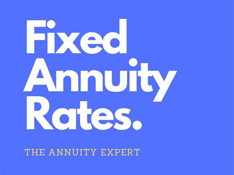 Best Fixed Annuity Rates [July 2020] | The Annuity Expert