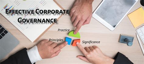 Principles, Practices and Significance of Effective Corporate Governance