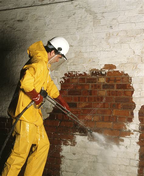 Paint removal - Stock Image - T840/0383 - Science Photo Library