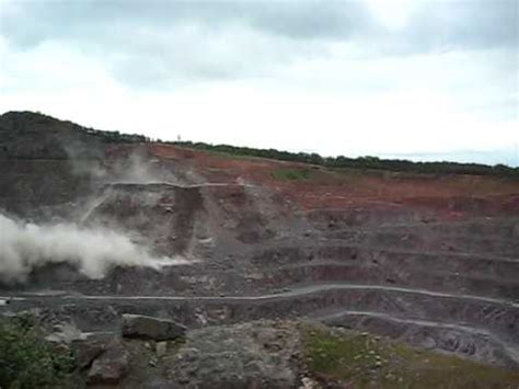 Bardon Hill Quarry Blast - YouTube