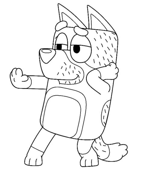 Bluey Coloring Page - JavierropPace