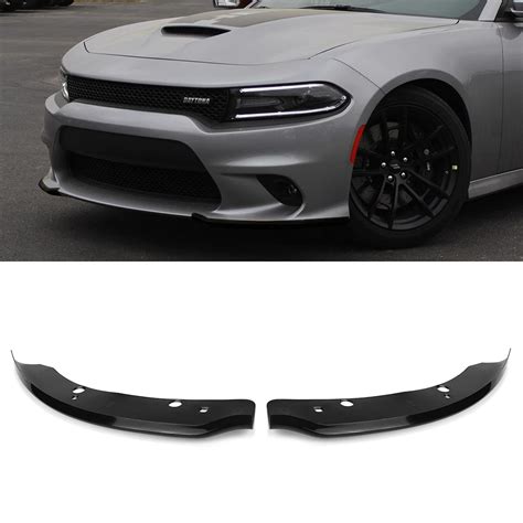 Buy Front Bumper Lip Splitter Protector Replacement for 2015-2021 2022 Dodge Charger Scat Pack ...