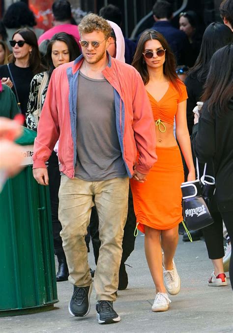 Emily Ratajkowski and husband Sebastian Bear-McClard – Out in NYC ...