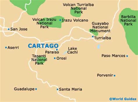 Cartago Landmarks and Monuments: Cartago, Costa Rica