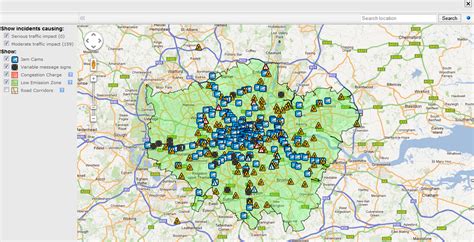 Low Emission Zone London Map