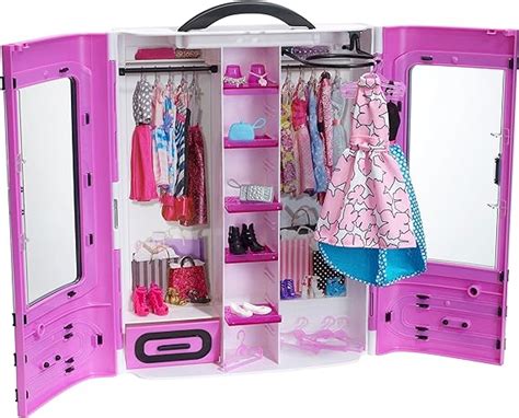 Barbie Fashionistas Ultimate Closet - Purple, Clothing & Shoes - Amazon ...