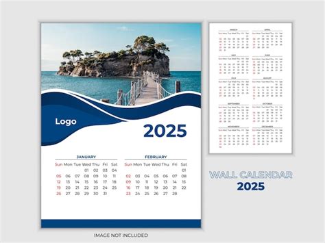 2025 Calendar Design In Adobe Illustrator Cc 2024 Wall Calendar Design ...