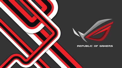 Want a Red and Balck colored wallpaper for your ROG Themed build? - Off ...