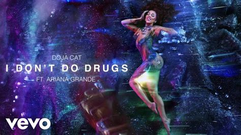 Doja Cat - I Don't Do Drugs (Visualizer) ft. Ariana Grande Chords ...