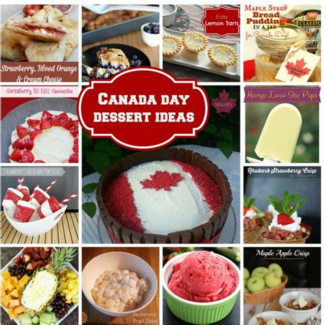 Canada Day Menu Ideas