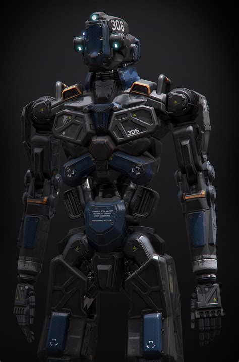 ArtStation - Humanoid Robot Project