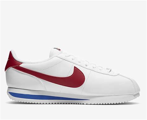 Nike - CORTEZ BASIC LEATHER 'WHITE/VARSITY RED' - VegNonVeg