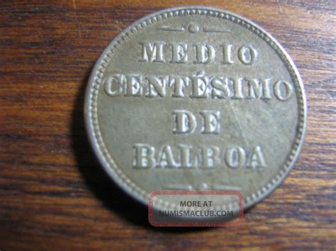 1907 Medio Centesimo Panama