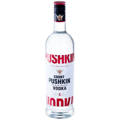 COUNT PUSHKIN PREMIUM VODKA 750ML