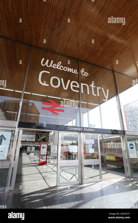 Coventry train station, Warwickshire, UK Stock Photo - Alamy