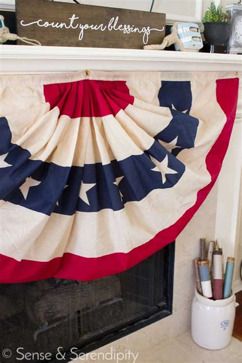 DIY Vintage Flag Bunting | The Harper House