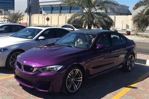 BMW F80 M3 gets a special color - Twilight Purple