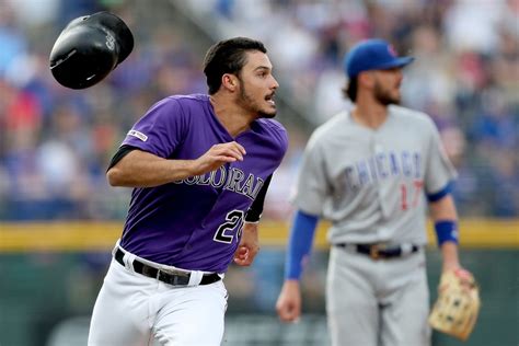 Colorado Rockies: Nolan Arenado leaves game after being hit by pitch